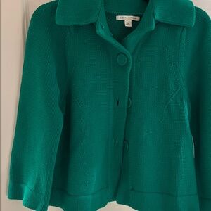 Banana Republic Green Cardigan Sweater